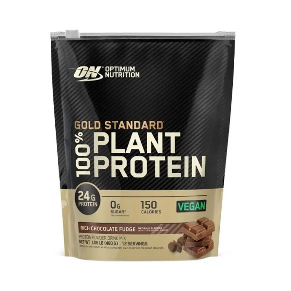 Protein thực vật Optimum Nutrition Gold Standard 100% Plant Protein Chocolate 480g