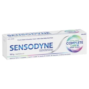 Kem đánh răng Sensodyne Toothpaste Complete Care + Smart Clean Extra Fresh 100g