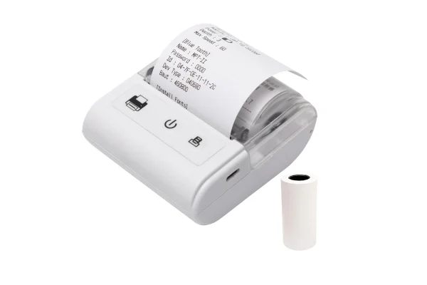 Máy in hóa đơn nhiệt mini cầm tay Mini Wireless Thermal Receipt Printer 2-inch for iOS Android Windows for Retail Shops