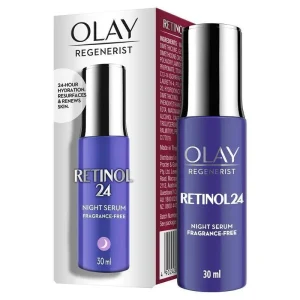 Serum dưỡng da ban đêm Olay Regenerist Retinol 24 Night Serum Fragrance Free 30ml